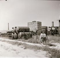 1968 Budapest, X. kerület, kőbányai épületek, udvarok, utcák és terek, Keveházi János (?-?) kőbányai...