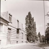 1968 Budapest, X. kerület, kőbányai épületek, udvarok, utcák és terek, Keveházi János (?-?) kőbányai...