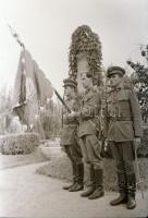 cca 1948 A Honvéd-hét fogadása a Gellért szállóban, főtisztek és politikusok részvételével, 49 db vi...