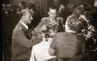 cca 1948 A Honvéd-hét fogadása a Gellért szállóban, főtisztek és politikusok részvételével, 49 db vi...