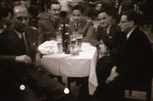 cca 1948 A Honvéd-hét fogadása a Gellért szállóban, főtisztek és politikusok részvételével, 49 db vi...