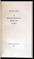 Balázs Béla: A Kékszakállú herceg vára. Kass János illusztrációival. Bp.,1960, Magyar Helikon, (Gyom...