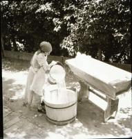 cca 1936 Békéscsaba környéki tanyavilág, Thöresz Dezső (1902-1963) békéscsabai gyógyszerész és fotóm...