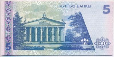Kirgizisztán 1997. 5S T:I 
Kyrgyzstan 1997. 5 Som C:UNC 
Krause 13