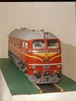 1974 Vasúti mozdonymodellekről készült felvételek, 9 db vintage negatív, 6x7 cm