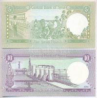 Szíria 1991. 5P + 10P T:I
Syria 1991. 5 Pounds + 10 Pounds C:UNC
