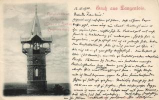 1900 Langenlois, Kampthalwarte am Heiligenstein / lookout tower