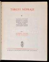 Bátky Zsigmond - Györffy István - Viski Károly: A magyar néprajza. 1-4. kötet. Bp., [1941], Királyi ...