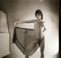 cca 1985 Menesdorfer Lajos (1941-2005) budapesti fotóművész hagyatékából pecséttel jelzett vintage f...