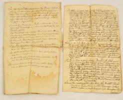 cca 1700-1800 Az asszonyfalvai Hollósy család birtokaira vonatkozó iratok hagyatéka. Hozzá a család ...