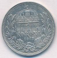 1912KB 1K Ag "Ferenc József" T:2 ph