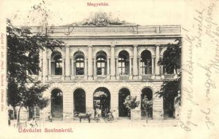 1901 Szolnok, Megyeház. Szigeti H. fényképezte