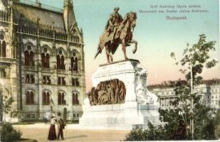 Budapest V. Gróf Andrássy Gyula szobra, Országház
