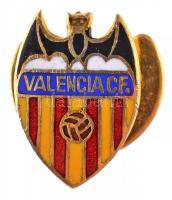 DN Valencia CF zománcozott fém gomblyukjelvény (15x17mm) T:1-