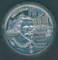 Hollandia 1997. 20€ Ag "P.C.Hoft" T:PL Tanúsítvánnyal!