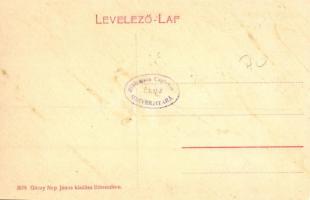 Bátaszék, Községi elemi iskola. W. L. (?) 2678. Góczy Nep. János kiadása (fl)