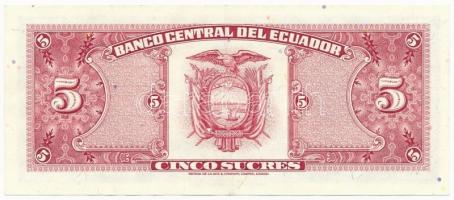 Ecuador 1988. 5S T:II
Ecuador 1988. 5 Sucres C:XF