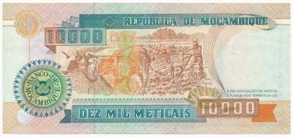 Mozambik 1991. 10.000M T:II,II-
Mozambique 1991. 10.000 Meticais C:XF,VF
