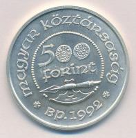 1992. 500Ft Ag "Szent László" tanúsítvánnyal T:BU
Adamo EM125