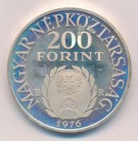 1976. 200Ft Ag "II. Rákóczi Ferenc" T:1 (eredetileg PP) 
Adamo EM48