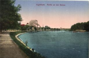 Ingolstadt, Partie an der Donau / riverbank