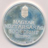 1990. 500Ft Ag "Kölcsey Ferenc" T:1 (eredetileg PP) 
Adamo EM116