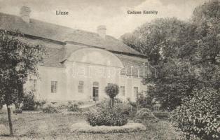 1925 Lice, Licze, Licince; Czékus kastély / castle