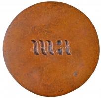 Kiss György (1943-) 1987. "Hung Art Expo" Br érem (59mm) T:2