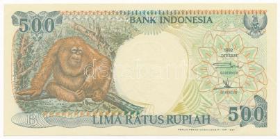 Indonézia 1992. 500R T:I,I- Indonesia 1992. 500 Rupiah C:UNC,AU