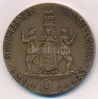 Kiss Nagy András (1930-) 1973. "Magyar Nemzetért / Erdély" Br emlékérem eredeti tokban (42...