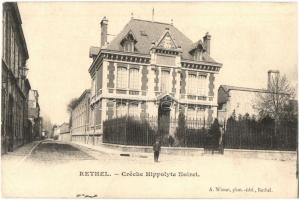 Rethel, Créche Hippolyte Noiret / street view, villa