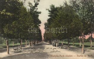 1908 Pöstyén, Piestany; Park / park (EK)