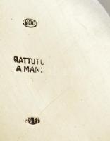 Ezüst(Ag) váza, jelzett, m: 11,5 cm, nettó: 129 g