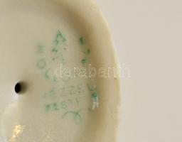 Hollóházi halacska, kézzel festett, jelzett, hibátlan, m:7,5 cm