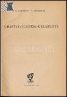 G. Levenfis-V. Szmiszlov: A bástyavégjátékok elmélete. Bp.,1961, Sport. Átkötött papírkötés. Megjelent 1600 példányban.