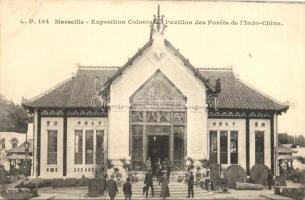 Marseille Exposition Coloniale. Pavillon des Foréts de lIndo-Chine / Colonial Exhibition, Pavilion