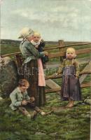 26 db RÉGI művészlap / 26 pre-1945 art postcard