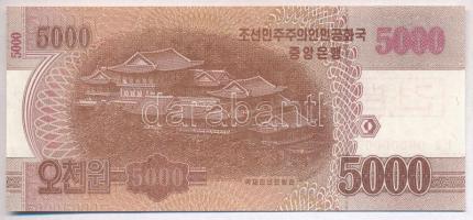 Észak-Korea 2013. 5000W "MINTA" T:I
North Korea 2013. 5000 Won "SPECIMEN" C:UNC