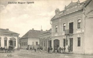 Magyarigen, Ighiu; Vendéglő, étterem. Adler fényirda / restaurant (EK)