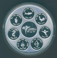 Hollandia 2001. "Holland pénzek krónikája" Ag emlékérem, 25,1g T:PP Tanúsítvánnyal!