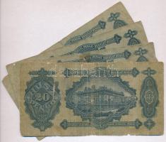1930. 20P (4x) T:III-