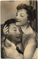 20 db modern magyar színészlap, közte Tolnay Klári, Ruttkay Éva, Jávor Pál / 20 modern Hungarian actors, actresses motive postcards