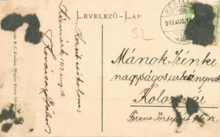 Késmárk, Kezmarok; Thököly vár. Schmidt R. C. kiadása (Wagner Károly felvétele) / castle (ragasztóny...