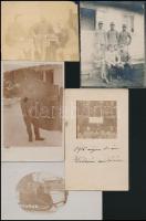 1914-1914 22 db I. világháborús katonai fénykép a harctérről. Nagyrészt feliratozottak