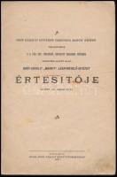 1896-1902 A gróf Károlyi Istvánné Csekonics Margit grófnő védnöksége s a  páli Szt Vincéről nevezett...