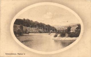 Selmecbánya, Schemnitz, Banska Stiavnica; Halicsi tó. Joerges kiadása 1913. / Halcianske jazero / lake