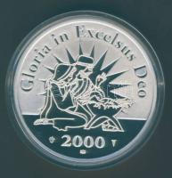Hollandia 2000. "Dicsőség a magasságban Istennek" Ag emlékérem T:PP Tanúsítvánnyal!
