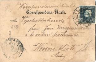 F. Gerger, Európa bajnoka Styria kerékpáron egy hatüléses Styria gépet követ. Joh. Puch & Comp. ...