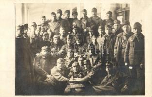 Osztrák-magyar katonák csoportképe / Austro-Hungarian K.u.K. soldiers, military group photo