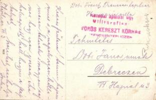 Trencsénteplic-fürdő, Kúpele Trencianske Teplice; + Katonai ápolási ügy Militärpflege Vörös Kereszt ...